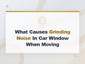 Diy Car Window Regulator Replacement: Fix Grinding Noise When Moving Window